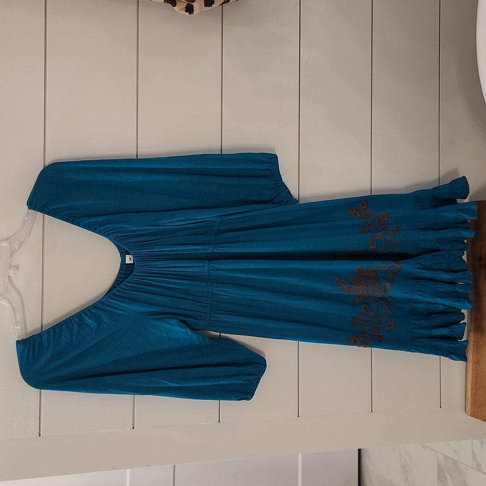 Western Embroidered Dress